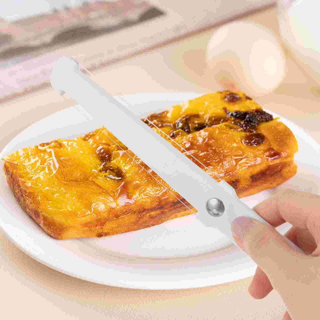 2 Pcs Cheese Slicer Butter Cutting Tools Device with Wire Cutters Kitchen Cream