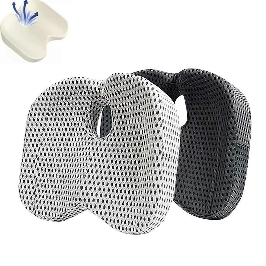 Memory Foam Seat Cushion Coccyx Supports Orthopedic Pillow Office Home Chair Pad