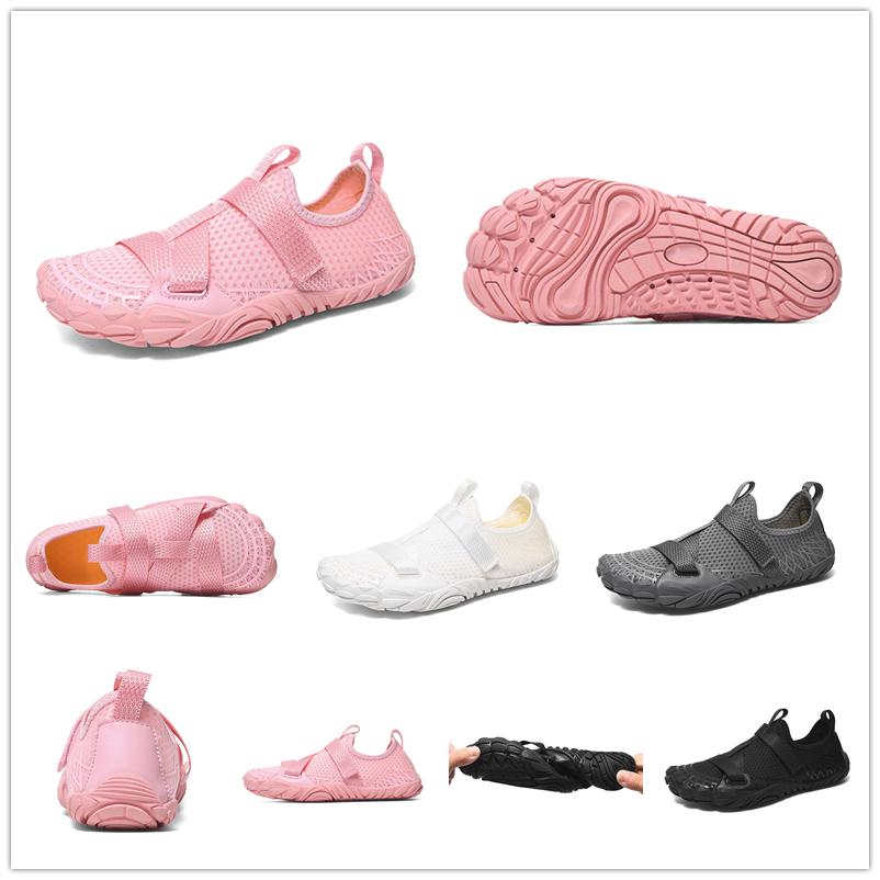 Women Men Slip On Aqua Shoes Non-Slip Water Sports Barefoot Outdoor Upstream Wading Swimming Aqua Sneakers Lightweight Footwear