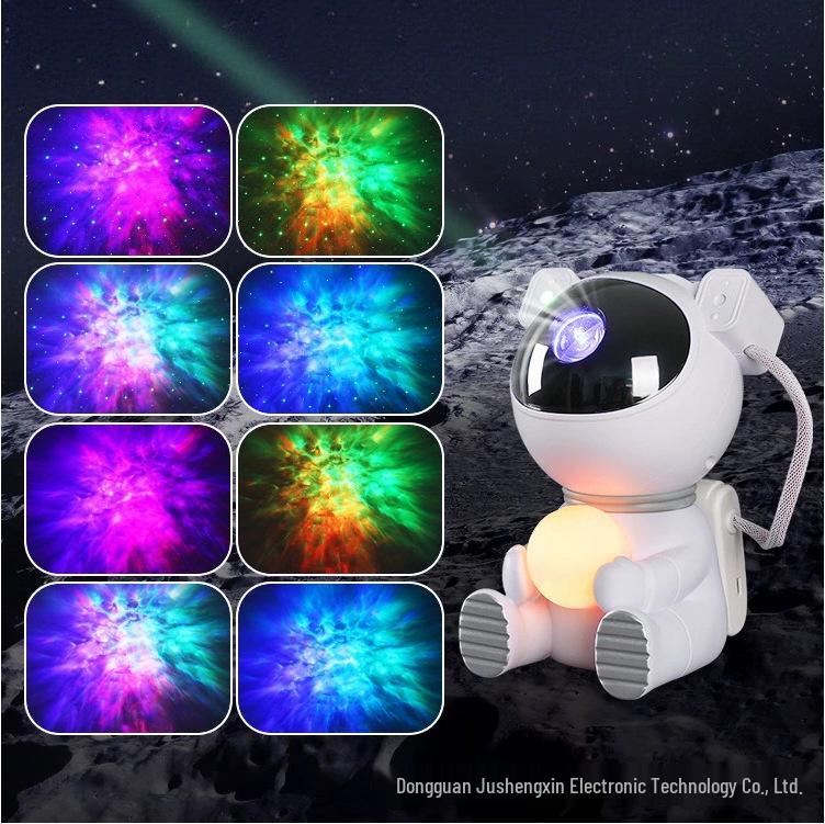 Starry Sky Astronaut Projection Lamp - Children's Decorative LED Night Light