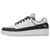 New Non Slip Wear Resistant Shock Absorption Low Top Skateboard Shoes Men's Black White 912338065-2