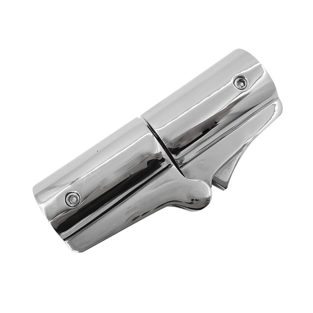 Clip-On Swivel Pipe Fitting 360-Degree Rotation Folding Tube Hinge Bimini Top Hinge Yacht Boat