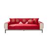 Red Sofa Cushion Cover Wedding Sofa Slipcover New Chinese Style Furniture Protector