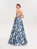 2025 Off-Shoulder European & American Spring/Summer Evening Dress - Elegant Fairy Style with Three-Dimensional Tailoring
