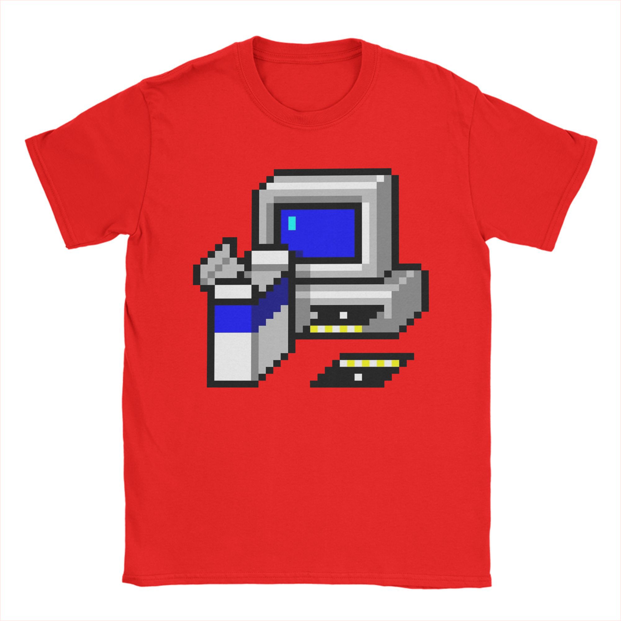 

Установите Windows 95 сейчас! Летняя футболка Хлопковые футболки для мужчин Футболка с узором хиппи Короткий рукав Y2K Ретро одежда S