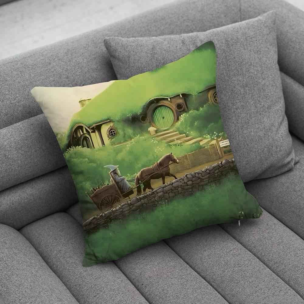 LLords of the RRingES Print Pattern Sofa Cushion Cover Pillowcase Home Party Car Bedding