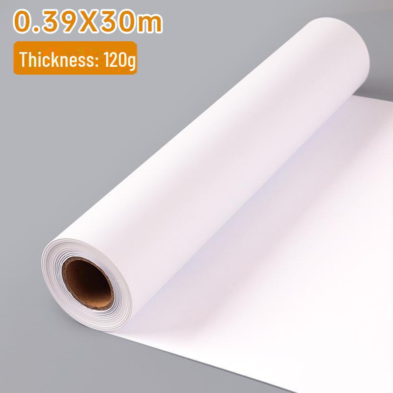 Extra Long Children's Drawing Paper Roll - Large White Canvas for Painting