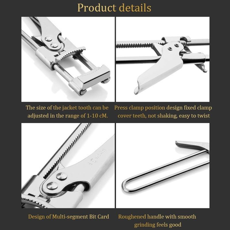 Adjustable Bottle Opener All-in-One Can Opener Stainless Steel All Jar Sizes Lid Twist Off for Weak Hands