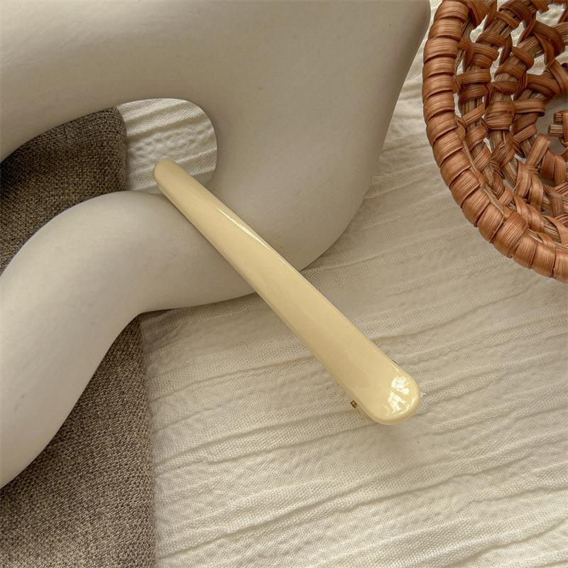 5Pcs Solid Color Duckbill Clip For Women Girls Sweet Colorful Fix Hairpin  Side Bangs Hair Clip Headwear Hair Accessories