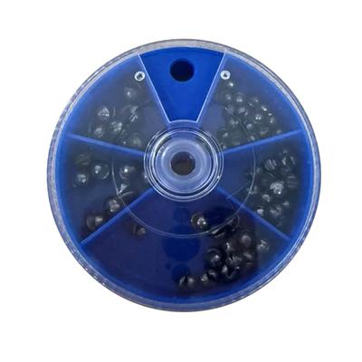 Риболовля Bullet Rig Sinkers Рибалка Weight Split Shot Box