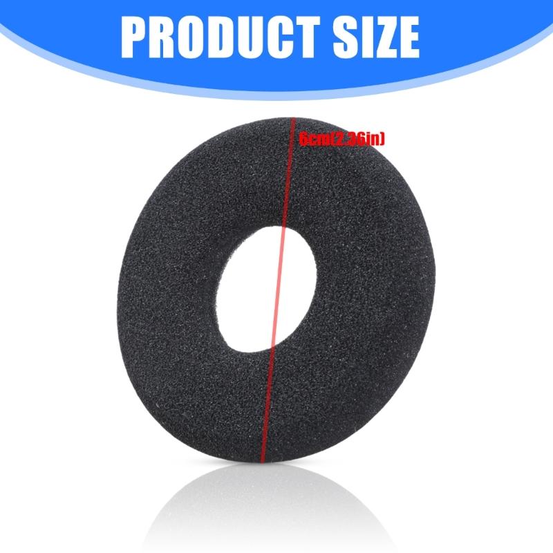 Premium Sponge Earpads With Ergonomic Fit Long Wearing Comfort Improved Acoustic Seal For H36 WH62 WH66 Headphones