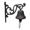 Rustic Cast Iron Door Bell Weatherproof Vintage Doorbell Decorative Bell  Garden Decor