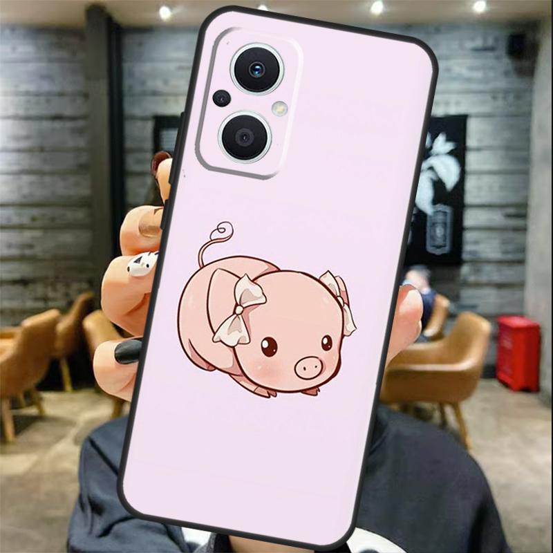 Adorable Cute Pigs Piglets Case For OPPO Find X5 X2 X3 Lite Neo X6 Pro OPPO Reno 6 7 8 Lite 2 3 4 5 Z 8T Cover Funda