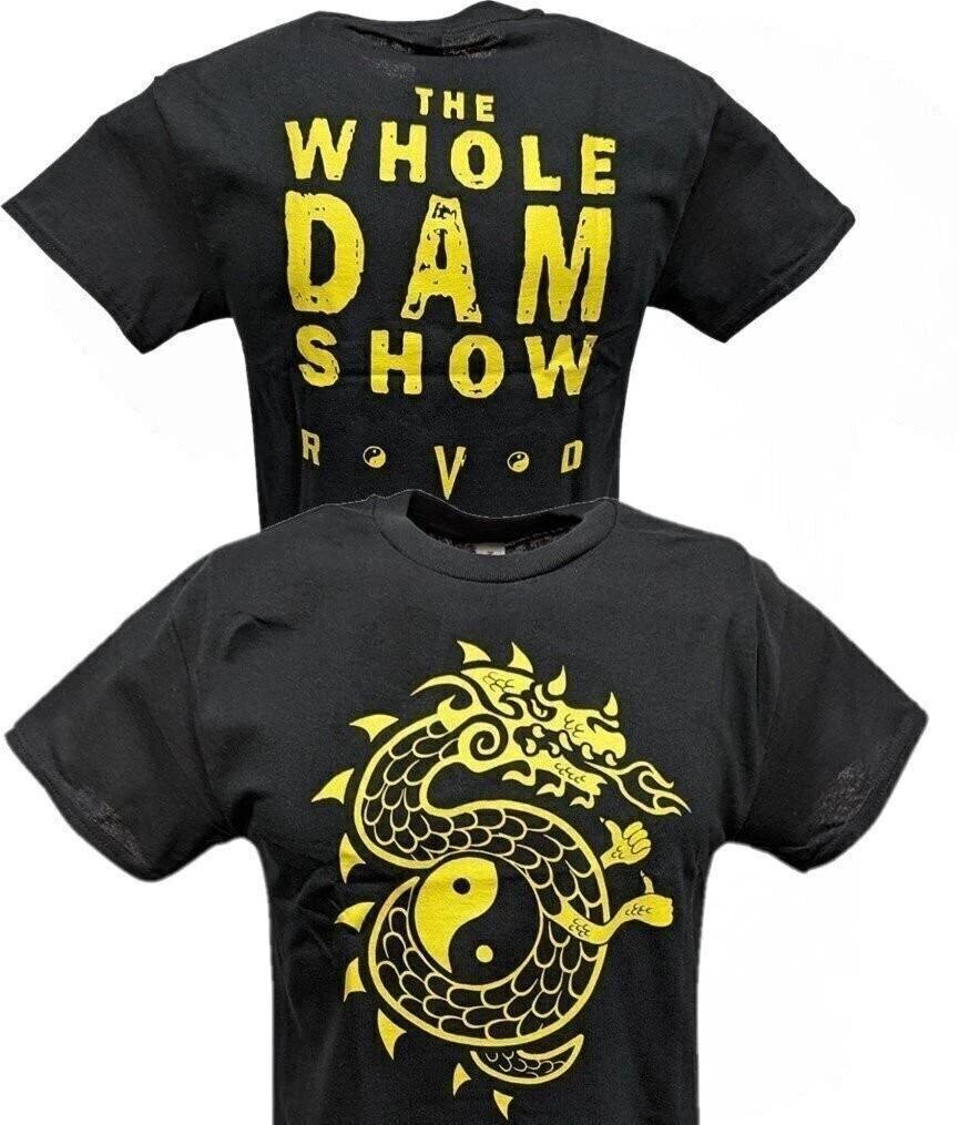 Rob Van Dam Whole Dam Show Dragon Mens T-shirt L