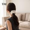 Travel Hair Tie with Zippered Pouch Pocket Scrunchies Ties Hidden Zipper, Ponytail Holder Compact Storage Scrunchie for Keys Secret Compartment,