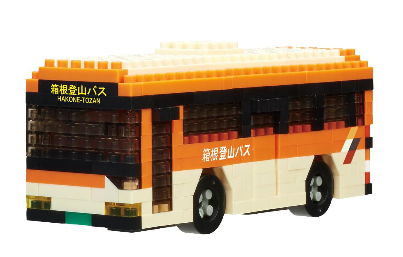KAWADA nanoblock Автобус Хаконэ Тодзан