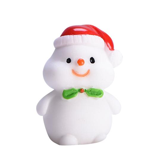 Mini DIY pryskyřice Santa Claus Sněhulák Forma Mikro Krajina Zahrada Domácí dekorace
