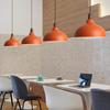 Orange Nordic Industrial Pendant Light for Restaurants & Bars