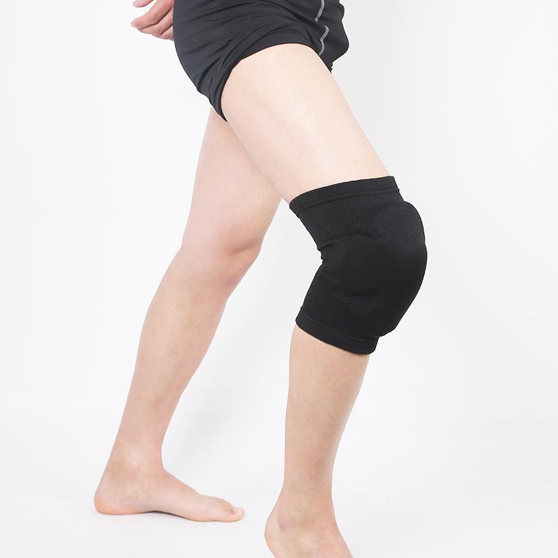 Sponge Anti-collision Knee Pads for Cycling, Ice Skating, Volleyball, Roller Skating, Basketball & Skiing with PU Shock Absorption