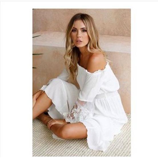 

Новый год, летние каникулы, пляж, музыкальный фестиваль, поездки на работу, удобные, сексуальные, элегантные, женские, модные, с принтом, платье XL белый