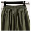 DIMANAF 2026 Summer New Plus Size Women Long Pants Clothing Loose Casual Elastic Waist Fashion Lady Bottoms