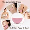 Ergonomic Pure Silicone Face Massage Brush – Facial Contouring & Lifting Tool for Puffiness Care & Self-Care, Ideal for Home