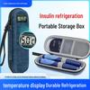 Portable Insulin Cooler Bag with Ice Packs and Cold Compress