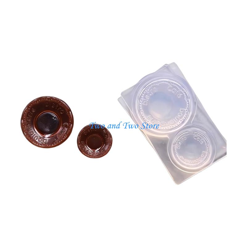 HX6F Reusable Silicone Mold Plate/Bowl Crafting Moulds Pendant Molds for Craft