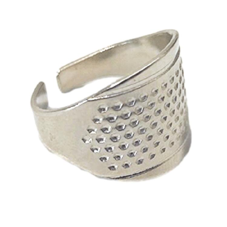 Finger Protector Fingertip Thimble Metal Sewing Thimble Shield Rings Accessories