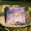 MMisono Mika Anime Cushion Cover Soft Reversible Durable Pillow Cover MultiScene Use for Home Car Daily Comfort