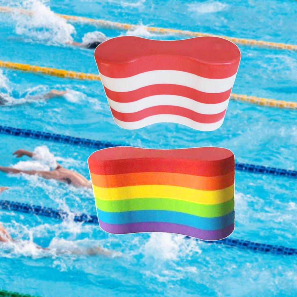 Pull Buoy Flotation EVA Foam Leg Float Pool Training Aid for Adults Gear Water Exercise Upper Body Strength Swimming Stroke