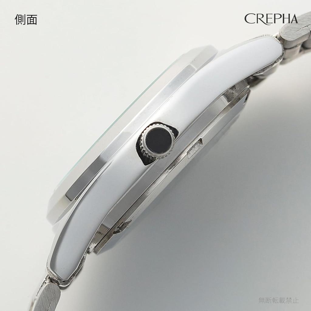 [Clefa] Analogové dámské hodinky Vodotěsné Kovový náramek Stříbrné TE-AL010-WTS