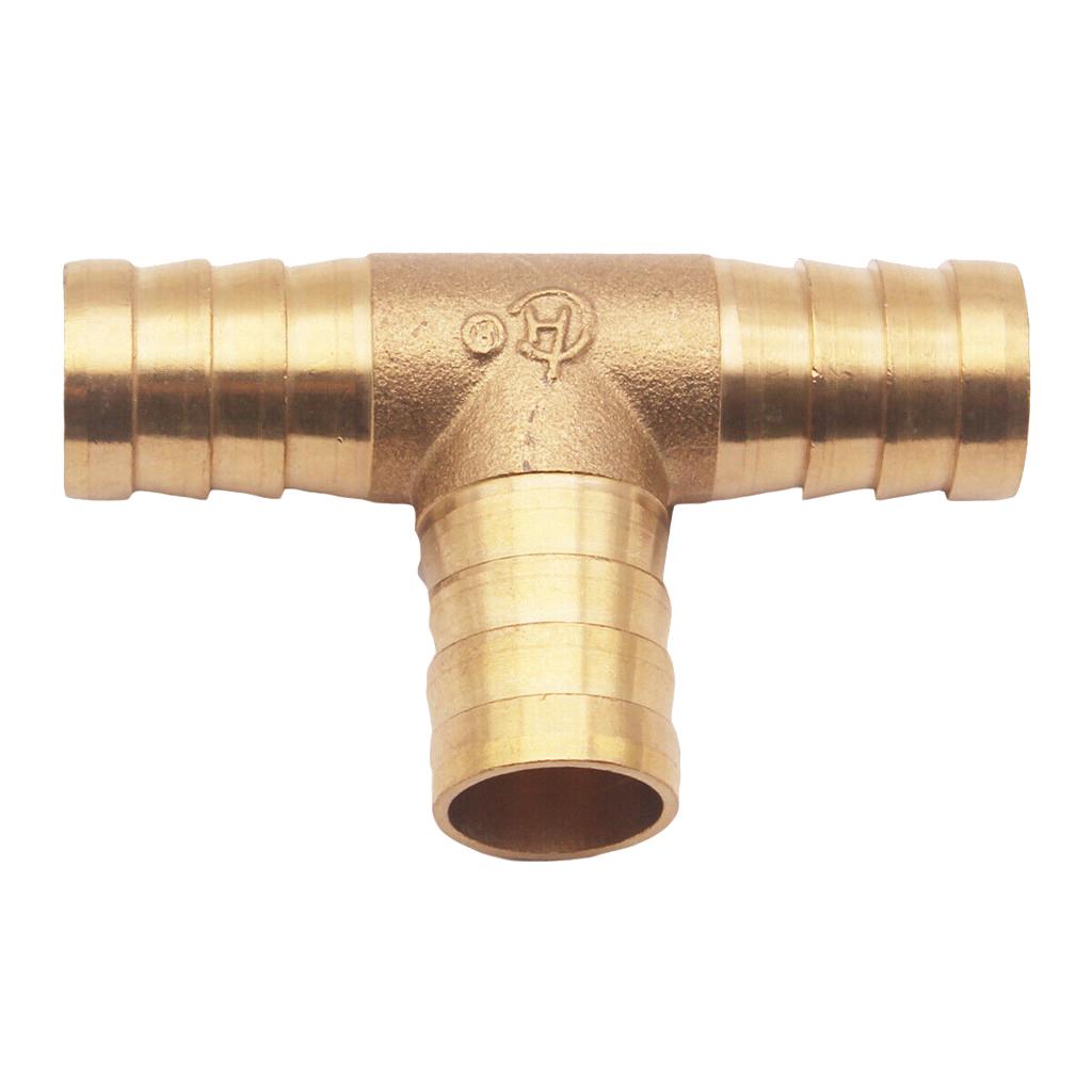 3-Way Tee Brass Fuel Hose Fitting Gazechimp Brass Hose Barb Tee Coupler Adapter for Fuel Gas Water 3/4 Hose ID Barbed 3-Way Tee Brass Fuel Hose Fitting Gazechimp Brass Hose Barb Tee Coupler Adapter for Fuel Gas Water 3/4 Hose ID Barbed