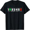 1N23456 Motorcycle Shift Biker Motorcyclist  Gift Unisex T-Shirt