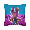 Dbz Vegeta Square Pillow Case Dbz Cushion Covers Vintage Zipper Decor Pillowcover For Home 40*40Cm