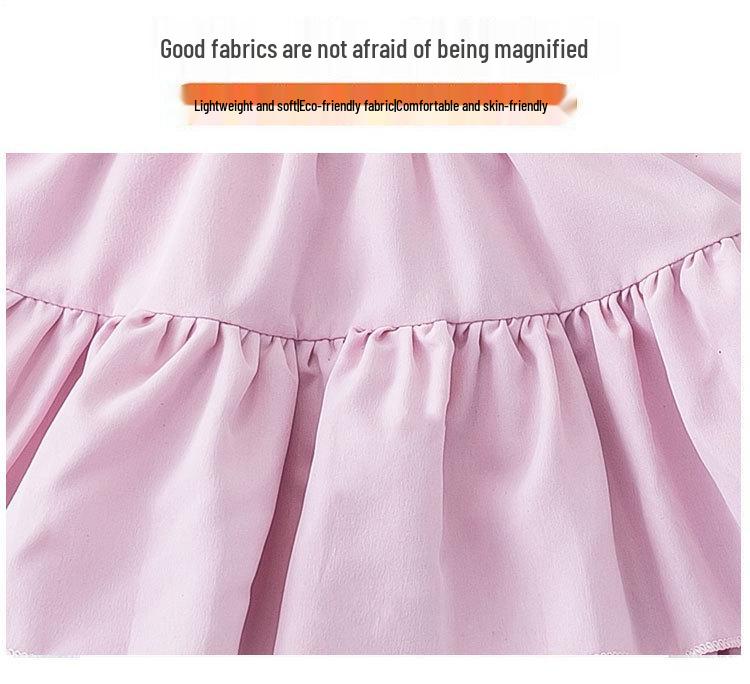 Girls' College Style Pleated Skirt - Anti-Exposure, Puffy Design for All Seasons