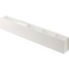 Yamazaki Slim Desk W50 X D5 X Tower Storage Desk 5985 Organizer, White, Approx. H8.2cm, Series, Box, Storage,