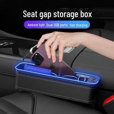Caixa de armazenamento multifuncional para assento de carro