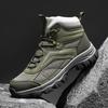 Men's Hiking Boots Fashion Casual High Top Boots Lace Up Ankle Boot Outdoor Non Slip Trekking Boots for Men High Top Sport Boot