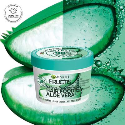 Fructis Hair Food Feuchtigkeitsmaske - Aloe Vera 390 ml - 