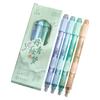 4PCS/Set Quick Drying Gel Pen 0.5mm Ballpoint Pen Cartoon Black Pen  Writing Tool