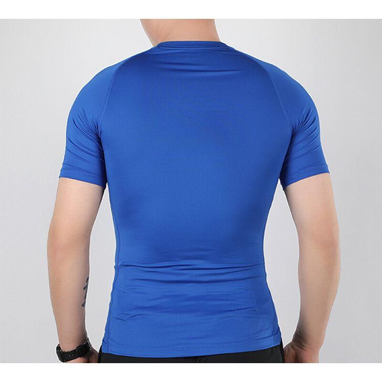 Nike Pro Heren Dri-Fit Strakke Trainings Top met Korte Mouwen BV5632-480