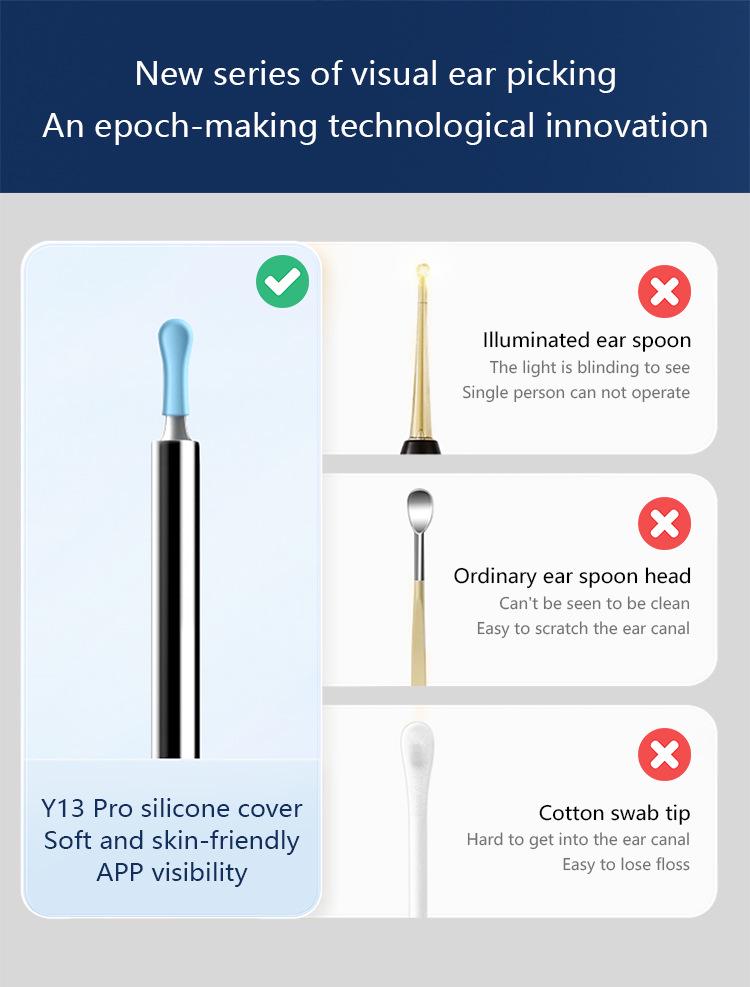 Luminous Smart Ear Cleaning Kit with High-Definition Visual Ear Pick