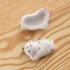 Cute Lucky Cat Ceramic Chopsticks Holder Japanese Chopsticks Forks Holder Resturant Kitchen Tableware Home Decoration 2025 New