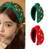 Weihnachts-Haarreif Blingbling Karaoke-Party Kostüm Weihnachtsknoten-Stirnband