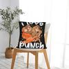 Adorable Cute Baby Monkey Punch Pillow Cover Vintage Pillow Case For Sofa Car Home Decor Graphic Pillowcases Gift Idea