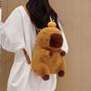 Kreativer Capybara Plüsch Rucksack Niedliche Umhängetasche Für Kinder Teenager Und Erwachsene Weiche Crossbody Taschen Schultasche Geschenk