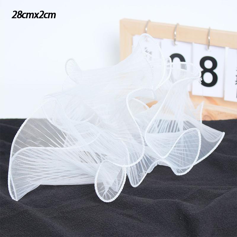 

28X400cm Flower Wrapping Paper Packaging Material Supplies Pearl Wave Yarn Lace Mesh Florist Bouquet Party Valentine Gift