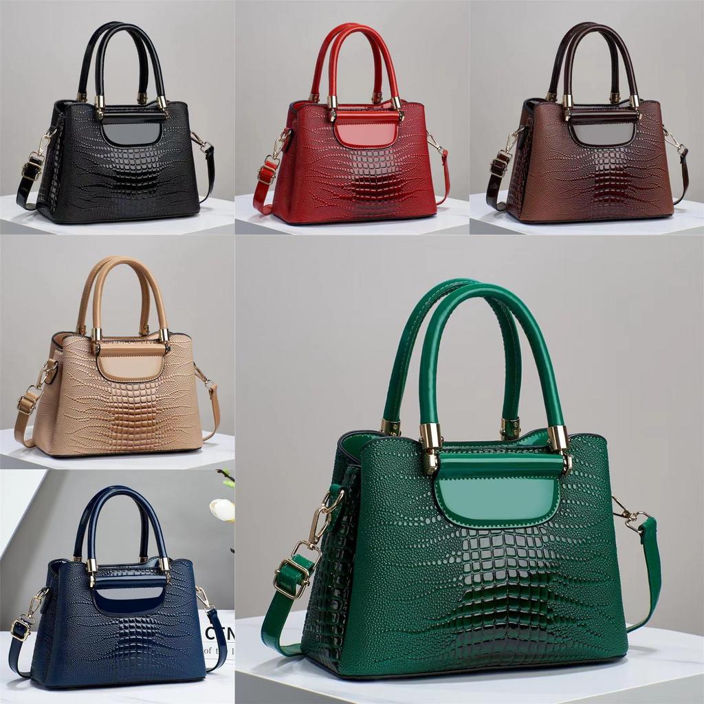 Gorgeous Shiny Stone Texture Bucket Bag 2023 New Handbag Large Capacity Women Shoulder Bag