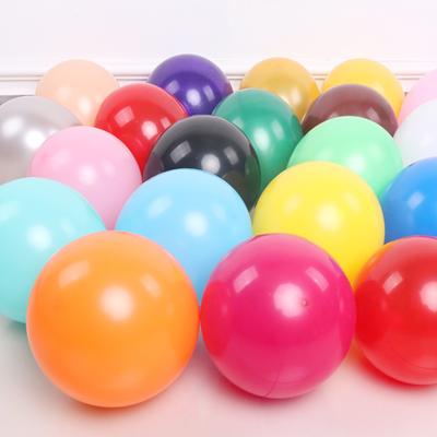 Matte Balloons 5/10/12Inch Thickened Latex Round Colored Balloons For Birthdays Weddings And Party Decorations Opened Balloons